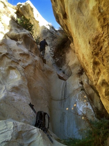 Los Padres National Forest waterfalls