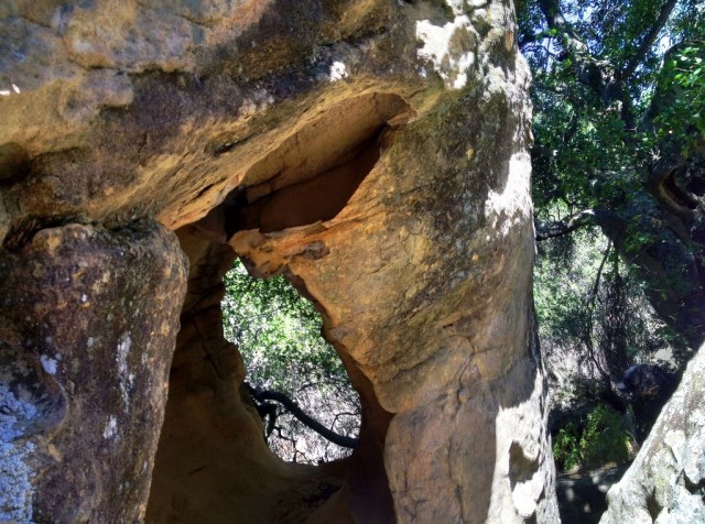 sandstone cave