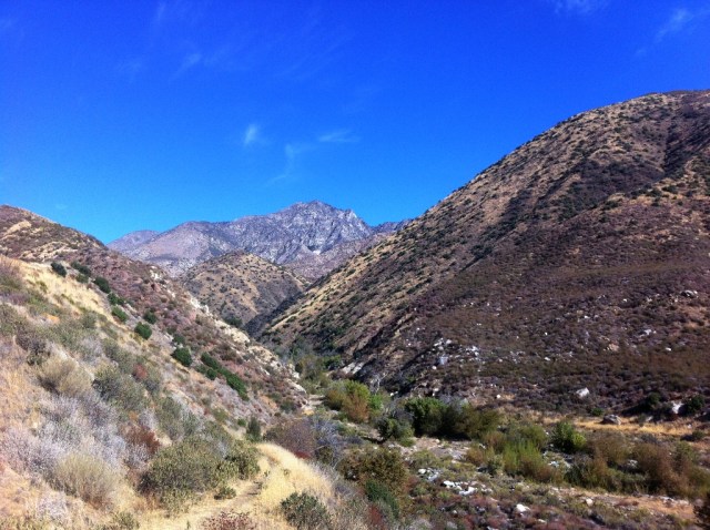San Rafael Peak, Hot Springs Canyon, Sespe Wilderness