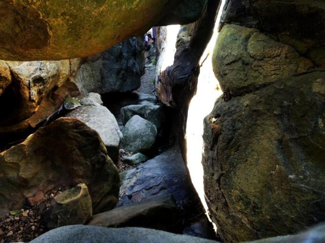 Devils Playground Los Padres National Forest hiking Santa Ynez Mountains