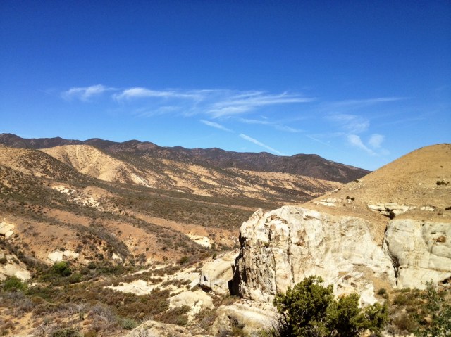 Lion Canyon Sierra Madre Mountains Cuyama