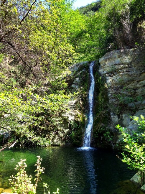 Santa Ynez Mountains secret swimming hole