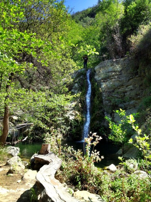 Santa Ynez Mountains swimming hole