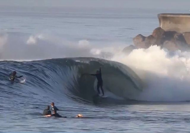 Gabe Venturelli Sandbar Hurricane Marie 8-27-14