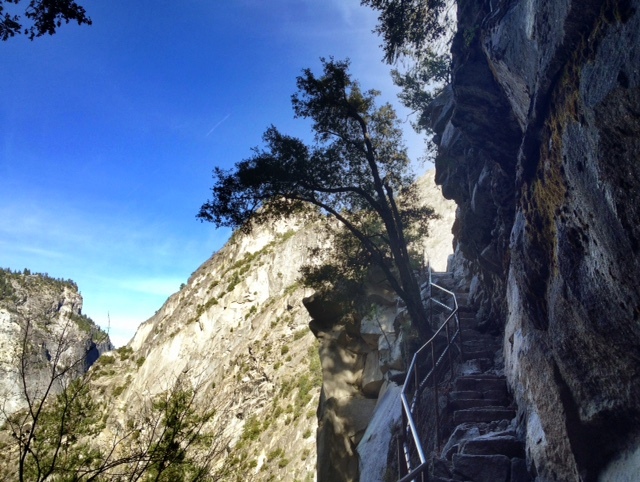 John Muir Trail Vernal Falls hike