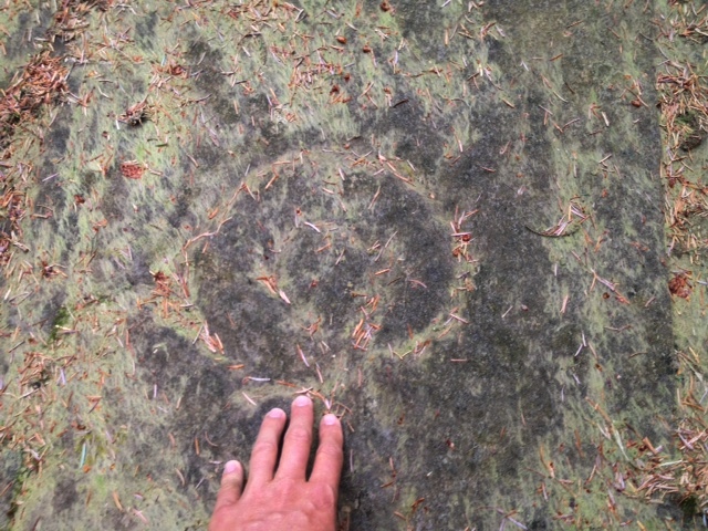 Arran Scotland Stronach Ridge petroglyphs