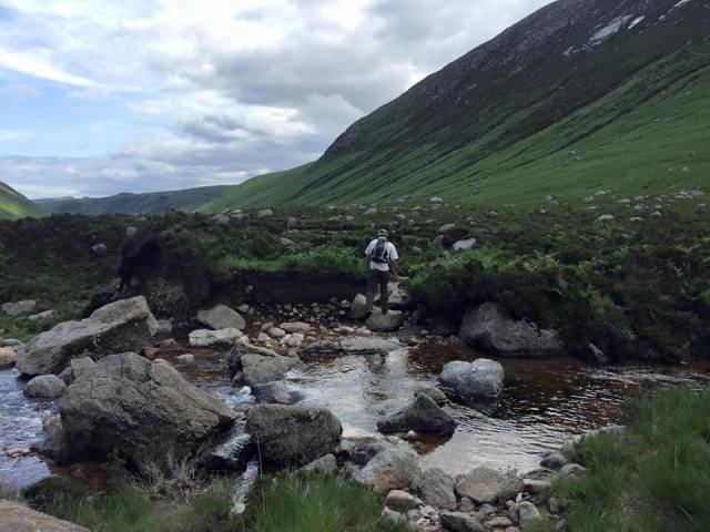 Glen Rosa hillwalk Isle Arran Scotland hiking