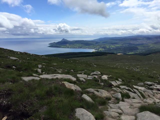 Goatfell Peak hillwalk Scotland hike